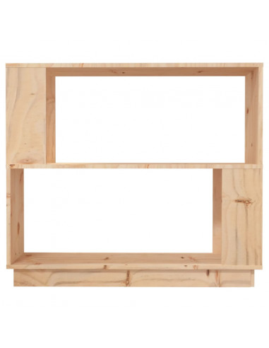 Libreria/Divisorio 80x25x70 cm in Legno Massello di Pino