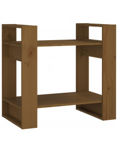 Libreria/Divisorio Miele 60x35x57 cm in Legno Massello 2