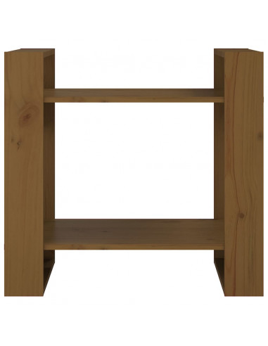 Libreria/Divisorio Miele 60x35x57 cm in Legno Massello