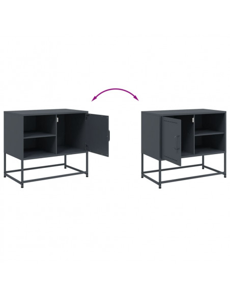 Mobile TV Rosa 100,5x39x60,5 cm in Acciaio