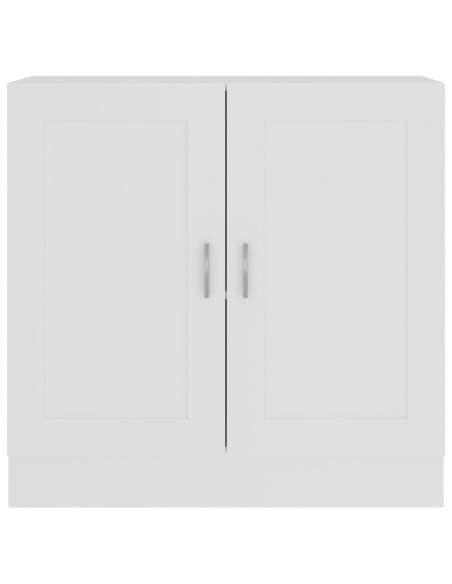 Libreria Bianca 82,5x30,5x80 cm in Legno Multistrato