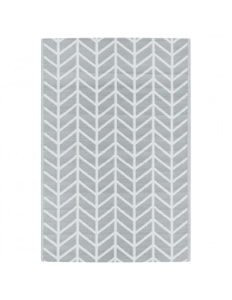 Tappeto da Esterni Grigio 120x180 cm in PP