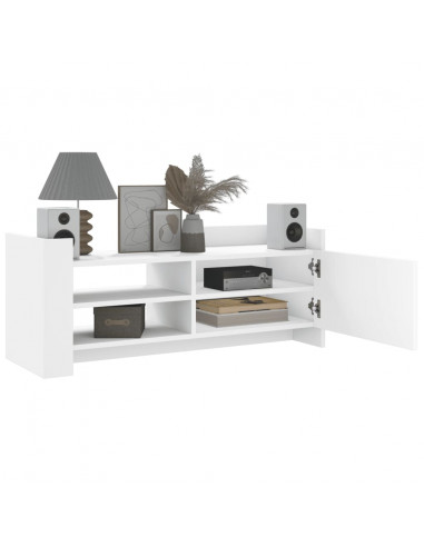 Mobile Porta TV Bianco 100x35x40 cm in Legno Multistrato