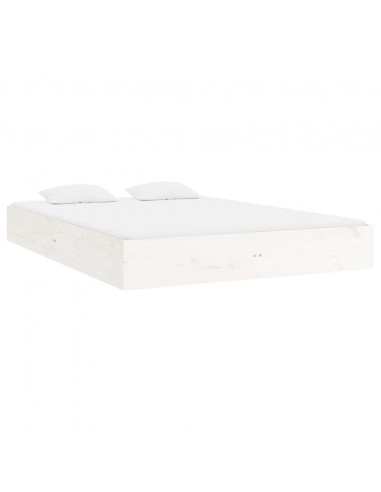 Giroletto Bianco in Legno Massello 140x200 cm