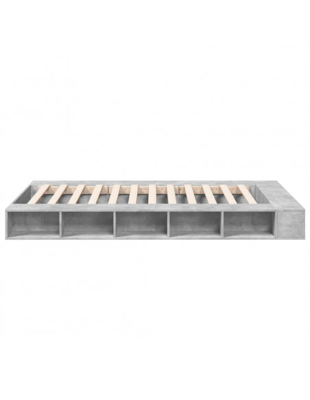 Giroletto Grigio Cemento 135x190 cm in Legno Multistrato