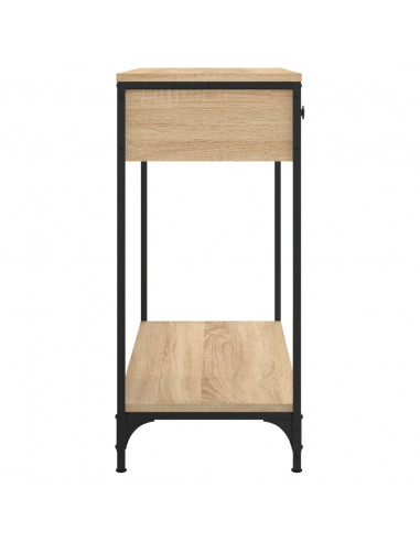 Tavolino Consolle Rovere Sonoma 75x34,5x75cm Legno Multistrato