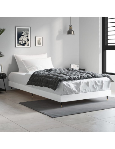 Giroletto Bianco Lucido 90x190 cm in Legno Multistrato