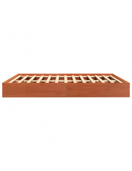 Giroletto Marrone Cera 150x200 cm in Legno Massello di Pino