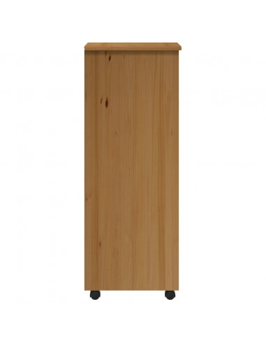 Armadietto Rotante con Cassetti MOSS Miele Legno Massello Pino