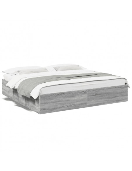 Giroletto Grigio Sonoma 200x200 cm in Legno Multistrato