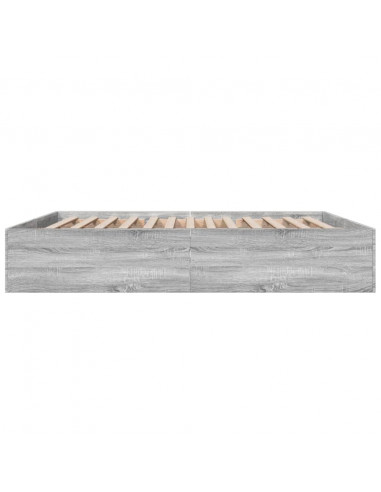 Giroletto Grigio Sonoma 200x200 cm in Legno Multistrato