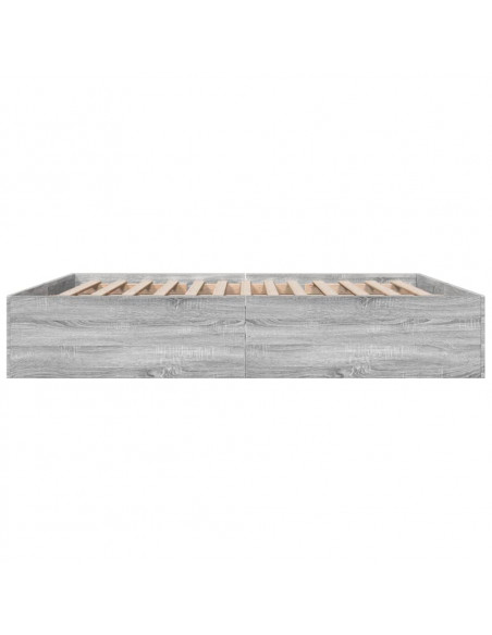 Giroletto Grigio Sonoma 200x200 cm in Legno Multistrato