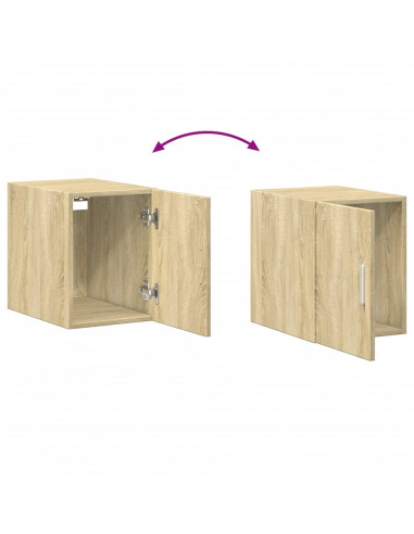 Mobile a Parete Rovere Sonoma 30x42,5x40 cm Legno Multistrato