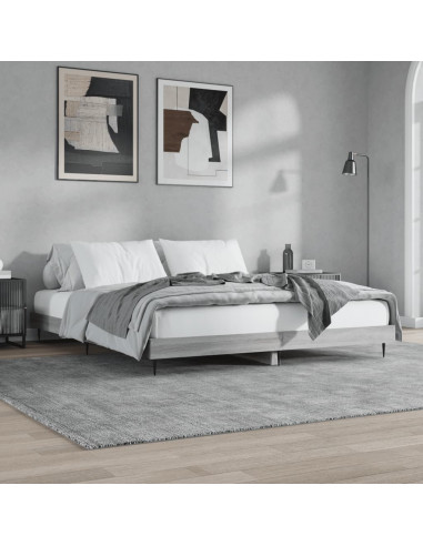 Giroletto Grigio Sonoma 120x200 cm in Legno Multistrato