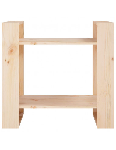 Libreria/Divisorio 60x35x57 cm in Legno Massello di Pino