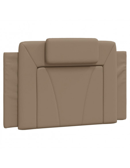 Letto con Materasso Cappuccino 90x200 cm in Similpelle