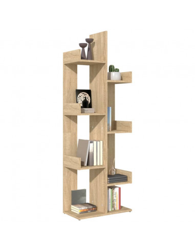 Libreria Rovere Sonoma 48x25,5x140 cm in Truciolato