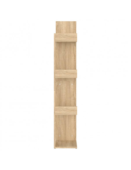 Libreria Rovere Sonoma 48x25,5x140 cm in Truciolato