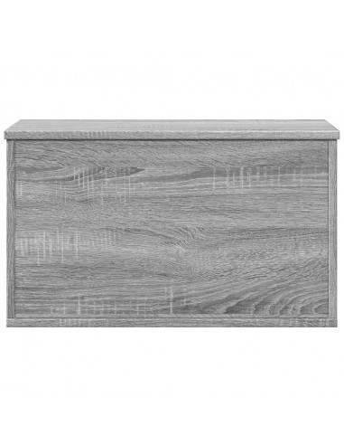 Contenitore Portaoggetti Grigio Sonoma 60x35x35 cm Truciolato