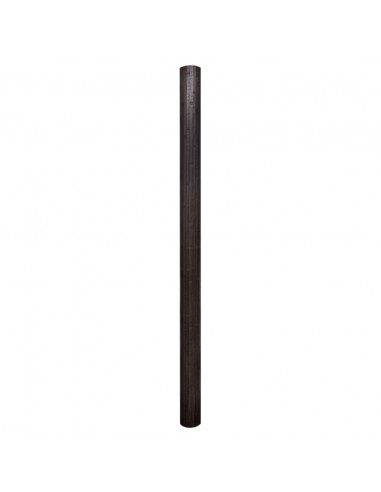 Pannello Divisore per la Stanza Bambù Marrone Scuro 250x165 cm