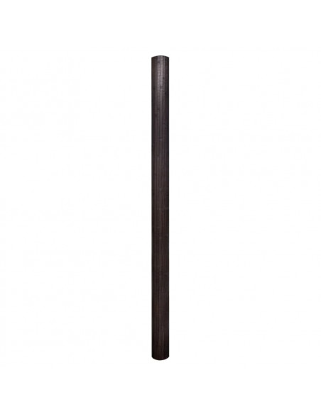 Pannello Divisore per la Stanza Bambù Marrone Scuro 250x165 cm