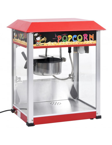 Macchina per Popcorn con Pentola in Teflon 1400 W