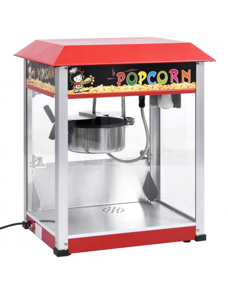 Macchina per Popcorn con Pentola in Teflon 1400 W