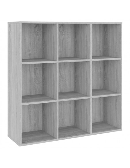 Libreria Grigio Sonoma 98x29x97,5 cm