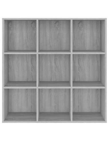 Libreria Grigio Sonoma 98x29x97,5 cm