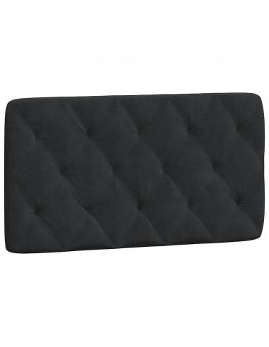 Giroletto con Luci LED Nero 100x200 cm in Velluto