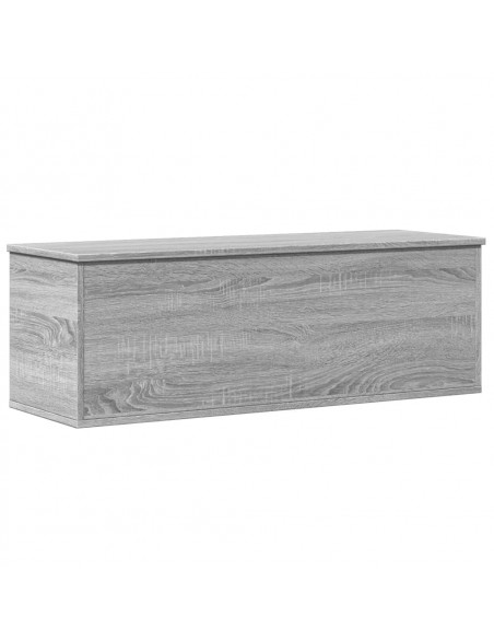 Contenitore Portaoggetti Grigio Sonoma 102x35x35 cm Truciolato