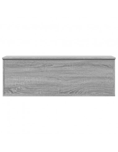 Contenitore Portaoggetti Grigio Sonoma 102x35x35 cm Truciolato