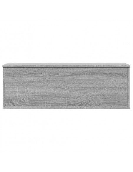 Contenitore Portaoggetti Grigio Sonoma 102x35x35 cm Truciolato