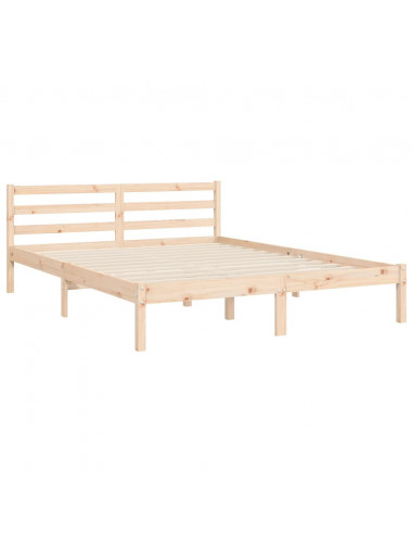 Giroletto con Testiera King Size in Legno Massello