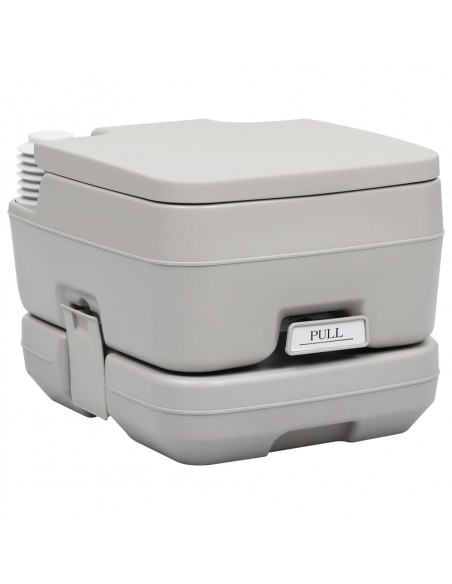 Set Toilette da Campeggio Portatile e Tanica d'Acqua
