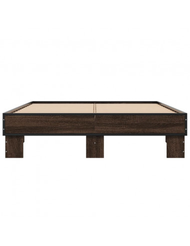 Giroletto Rovere Marrone 140x190cm in Legno Multistrato Metallo