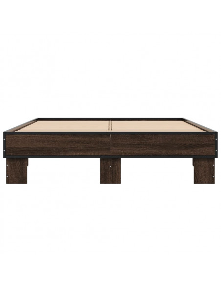 Giroletto Rovere Marrone 140x190cm in Legno Multistrato Metallo
