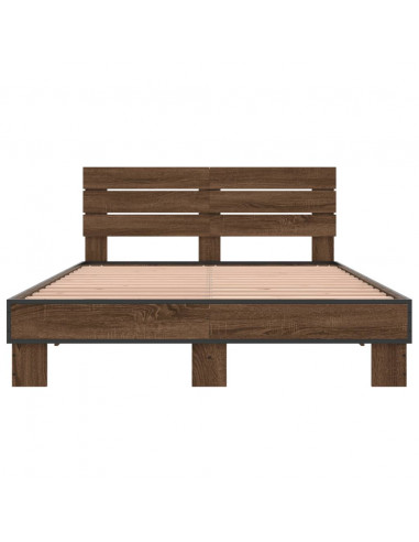 Giroletto Rovere Marrone 140x200cm in Legno Multistrato Metallo