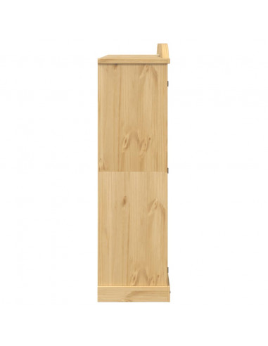 Armadio Corona 194x52x186 cm in Legno Massello di Pino