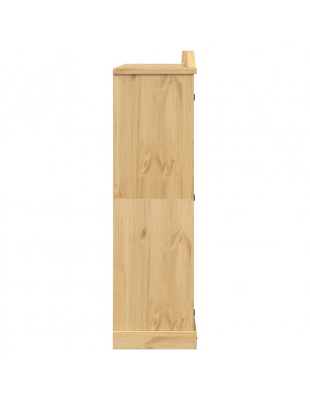 Armadio Corona 194x52x186 cm in Legno Massello di Pino