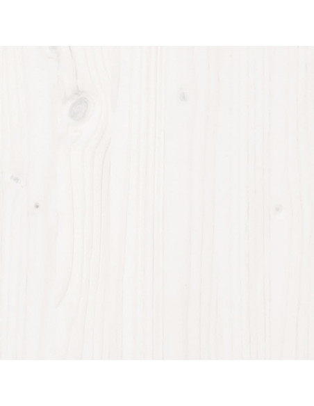 Giroletto Bianco in Legno Massello 150x200 cm King Size
