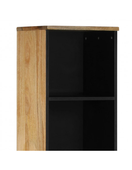 Mobile da Bagno 38x33x160 cm in Legno Massello di Mango