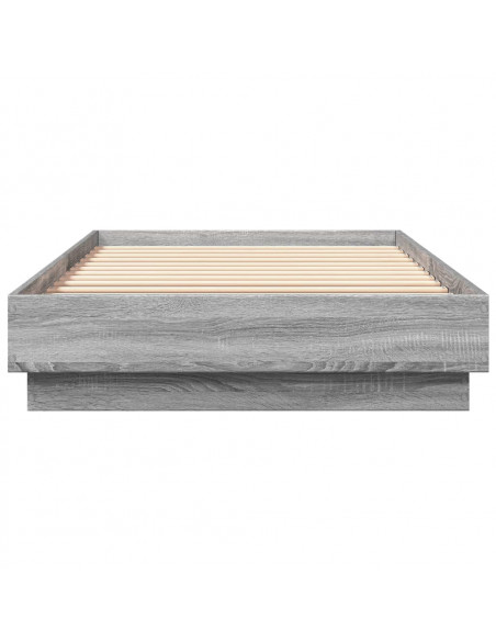 Giroletto Grigio Sonoma 90x200 cm in Legno Multistrato