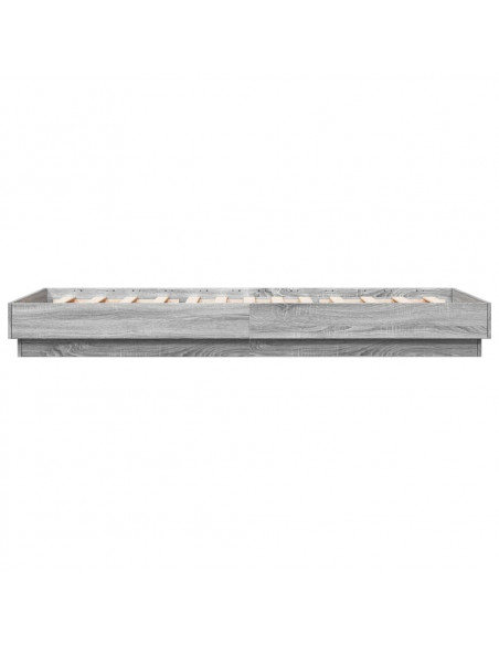 Giroletto Grigio Sonoma 90x200 cm in Legno Multistrato