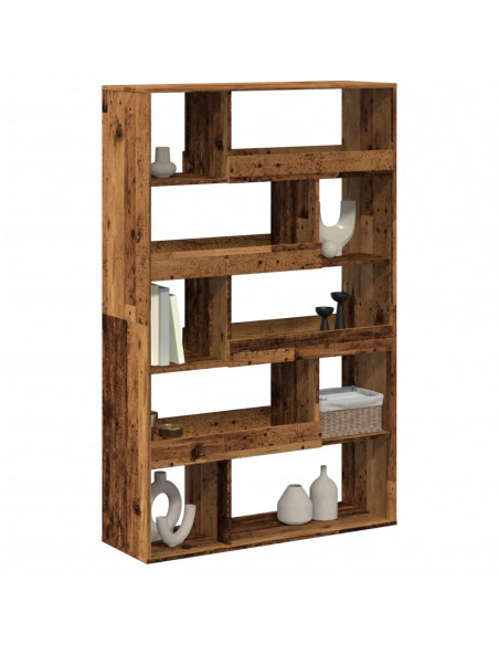 Divisorio Stanza Legno Antico 100x33x156,5 cm in Truciolato