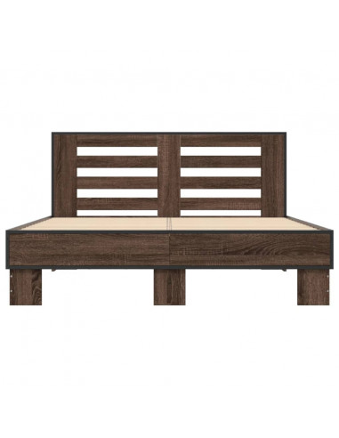 Giroletto Rovere Marrone 140x200cm in Legno Multistrato Metallo