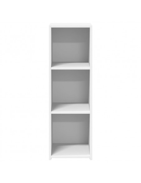 Credenza Bianca 30x41x93 cm in Legno Multistrato