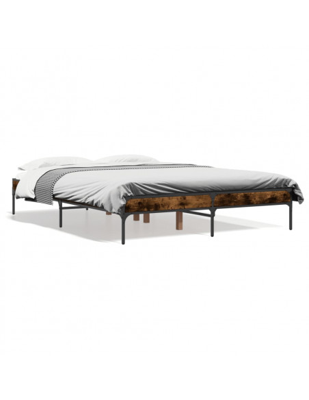 Giroletto Rovere Fumo 140x190 cm in Legno Multistrato Metallo