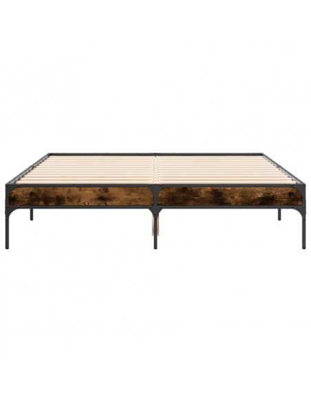 Giroletto Rovere Fumo 140x190 cm in Legno Multistrato Metallo