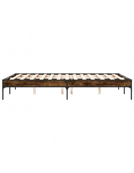 Giroletto Rovere Fumo 140x190 cm in Legno Multistrato Metallo